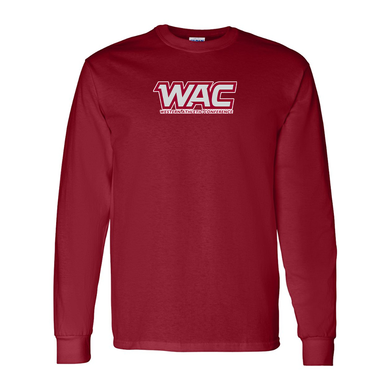 Men's Western Athletic Conference Gildan Heavy Cotton Long Sleeve T-Shirt